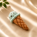 Felt Mint Choc Chip Ice Cream