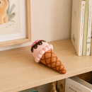 Felt Strawberry Ice Cream