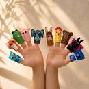 Felt Finger Puppet Animals - Assorted