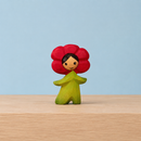 Wooden Flower Child - Poppy