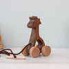Wooden Pull Along Giraffe