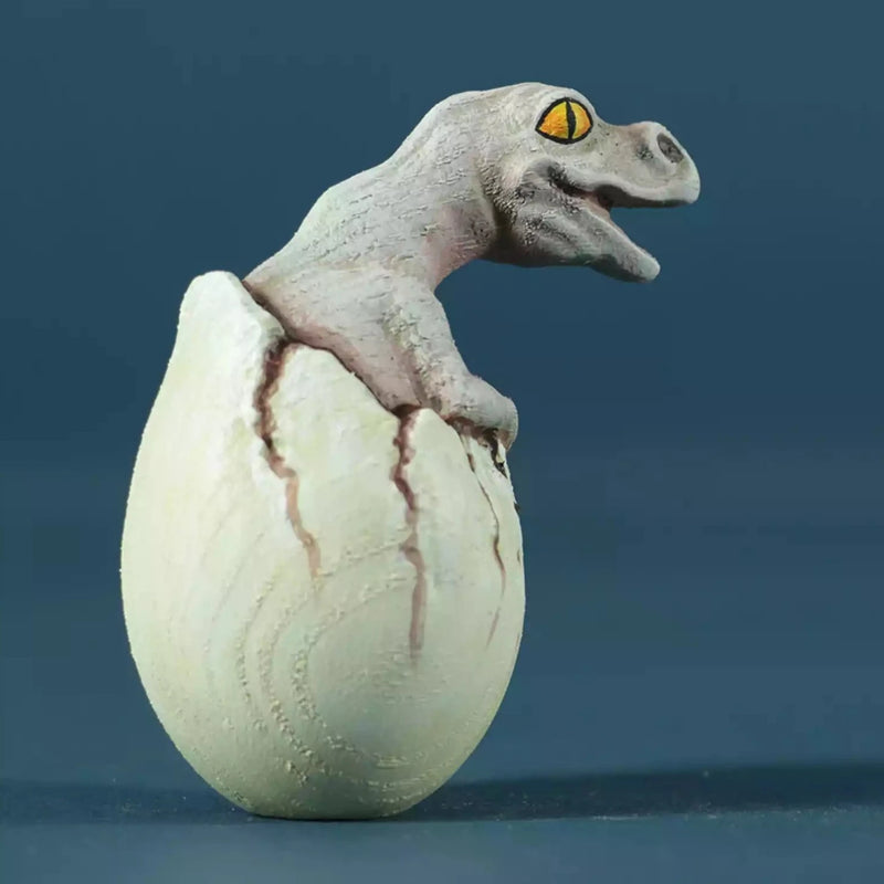 Wooden Hatching Dinosaur Egg - Tyrannosaurus Rex