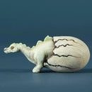 Wooden Hatching Dinosaur Egg - Stegosaurus