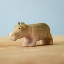 Wooden Hippopotamus - Baby