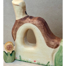 Wooden Fairy House With Chimney