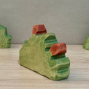 Wooden Bush With Tulips