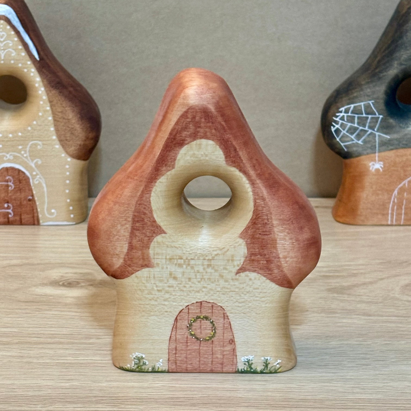 Wooden Toy House | Small World Play | Diofa Muhely Toys