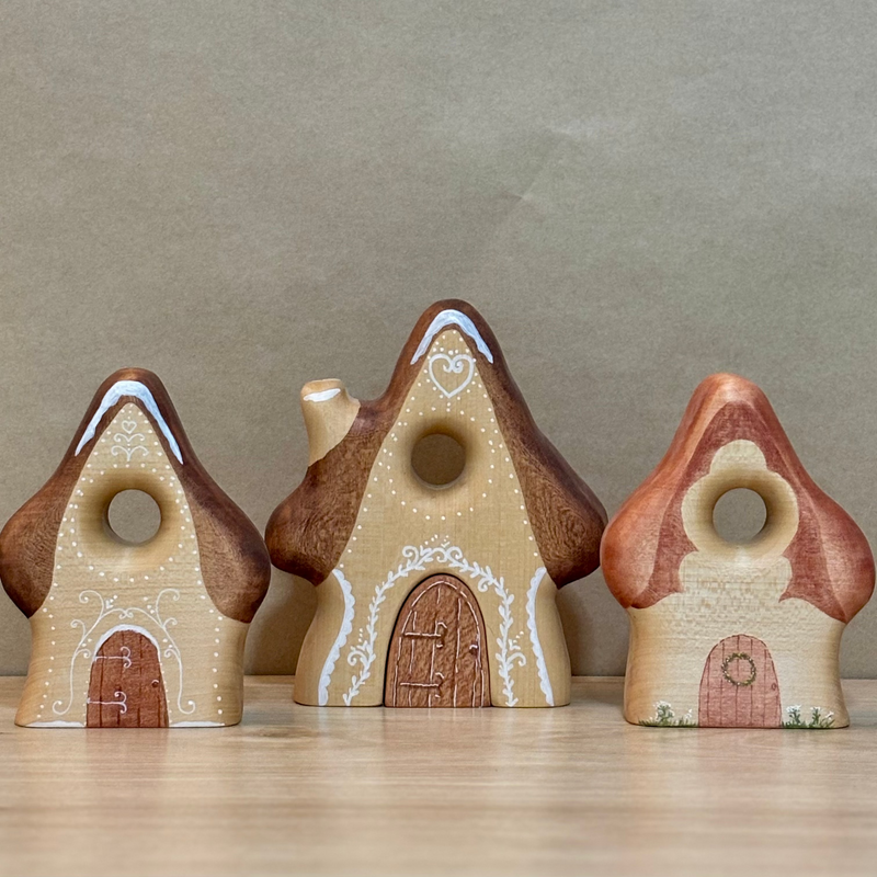 Wooden Toy House | Small World Play | Diofa Muhely Toys
