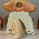 Large Wooden Flower House