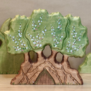 Wooden Spring Tree Group - Extra Large