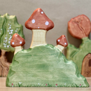 Wooden Mushroom Set - Large