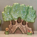 Wooden Spring Tree Group - Extra Large