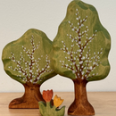 Wooden Flowering Pear Tree