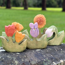 Wooden Violet Flower (PRE-ORDER ARRIVING OCT/NOV)