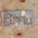 Mini Insect Eco Cutters - Set Of 5