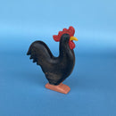 Wooden Rooster - Black