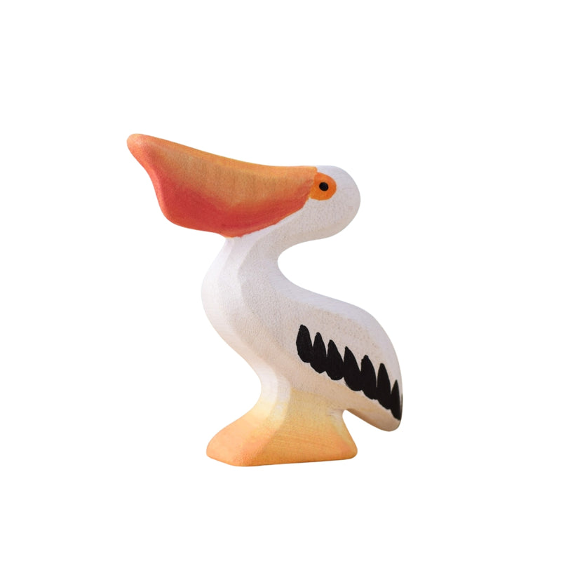 Wooden Pelican - Eating