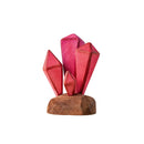 Wooden Crystal - Red