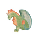 Large Wooden Dragon - Green
