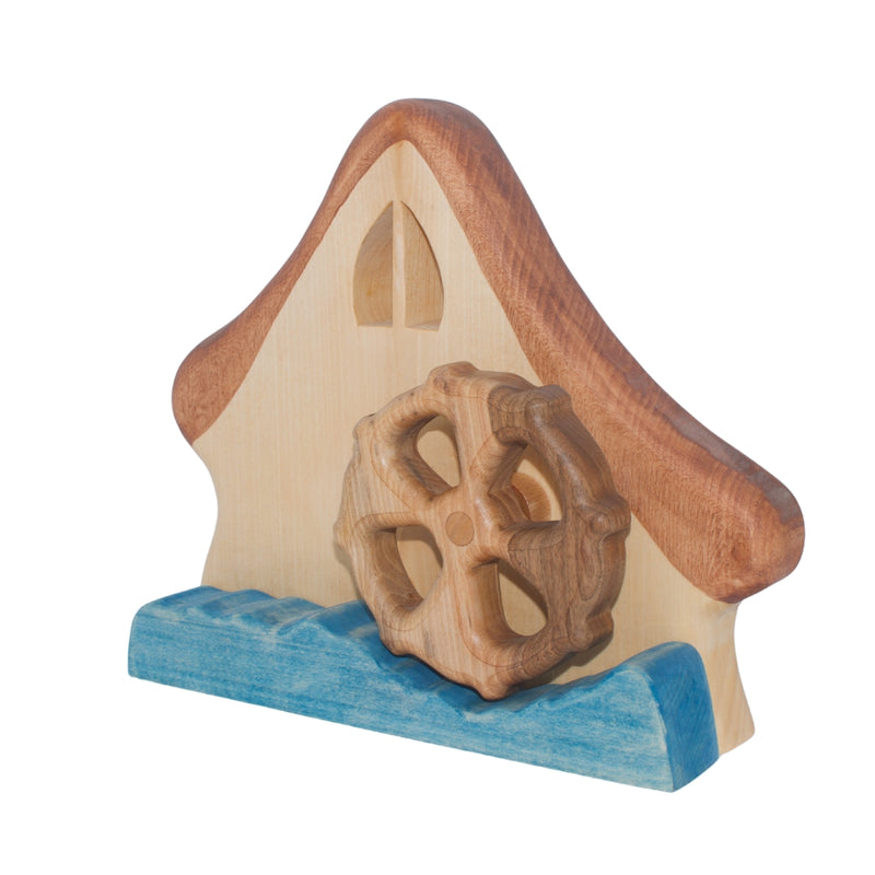 Extra Large Wooden Watermill
