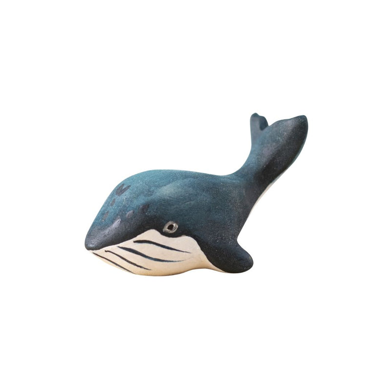 Wooden Blue Whale - Baby