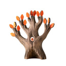 Wooden Watching Oak Tree - Orange