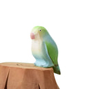 Wooden Love Bird - Blue
