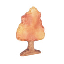 Wooden Autumn Chestnut Tree With Branches