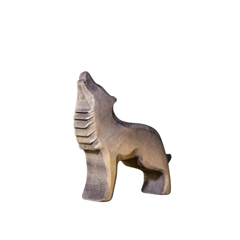 Wooden Wolf Howling
