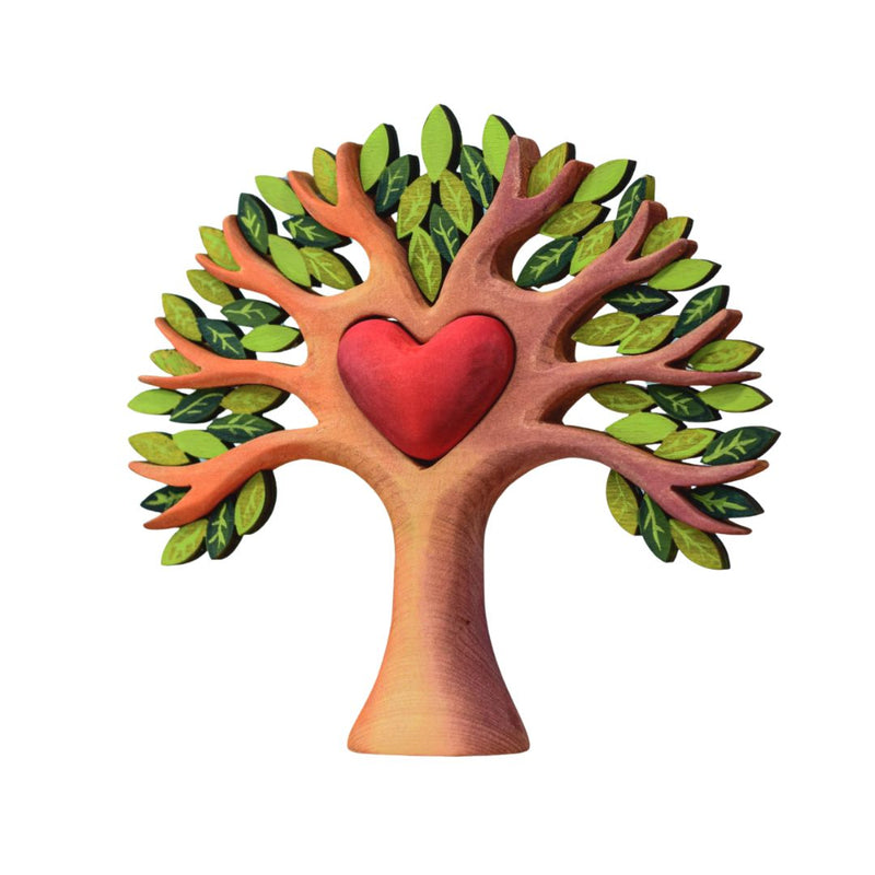 Wooden Heart Tree