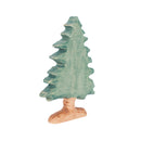 Wooden Pine Tree With Snow