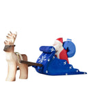 Wooden Santa Claus, Sleigh & Reindeer Set (Pre-Order)