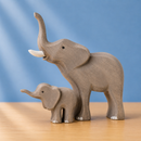 Extra Large Wooden Elephant Set