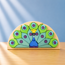Large Wooden Peacock Puzzle