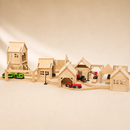 Wooden Train Station & Village - Extra Large Set