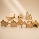 Wooden Town - Large Set