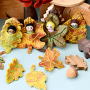 Felt Leaf Baby - Birch