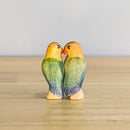 Wooden Lovebirds Set