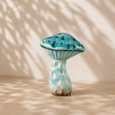 Wooden Mushroom - Blue