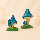 Wooden Magic Mushrooms - Set of 2