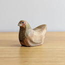 Wooden 'Hidden Egg' Nesting Hen