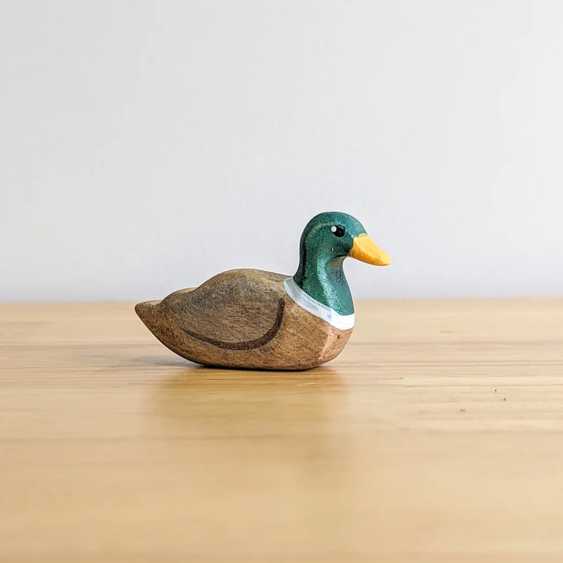 Wooden Mallard Duck