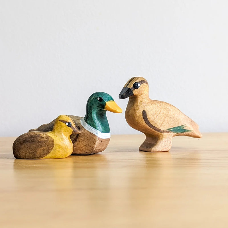 Wooden Mallard Duck