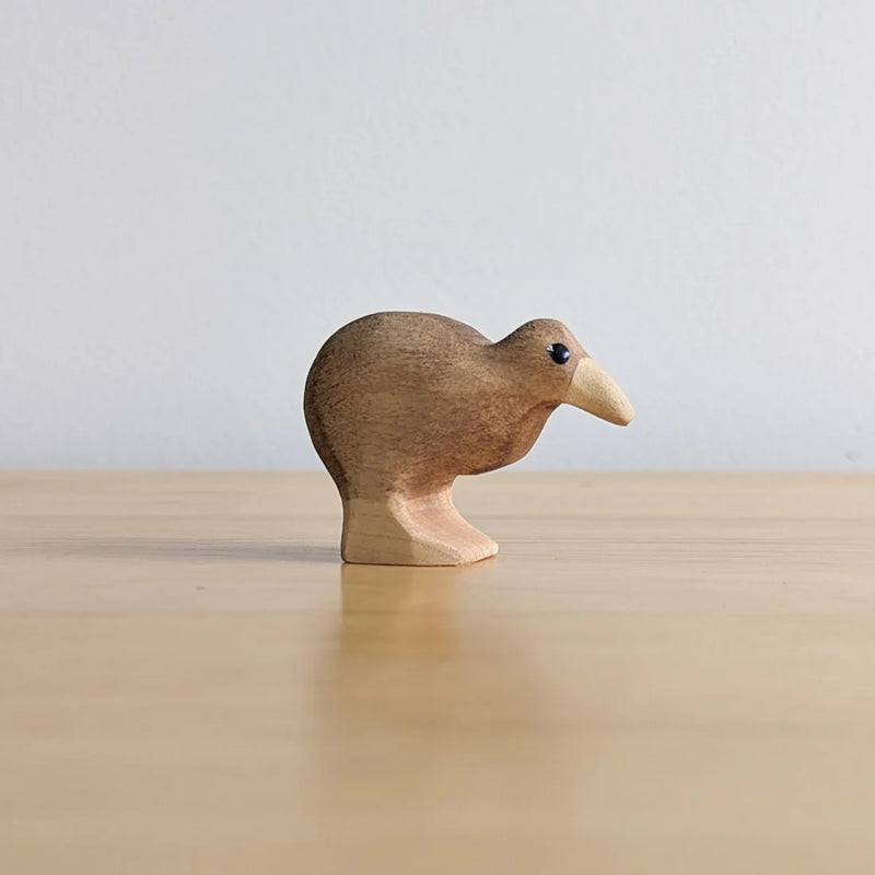 Wooden Kiwi Bird