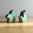 Wooden Jungle Bushes - Set Of 2