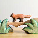 Wooden Jungle Bushes - Set Of 2