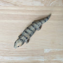 Wooden Blue Tongue Lizard