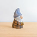 Wooden Coffee Gnome