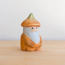 Wooden Pumpkin Gnome