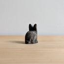 Wooden Baby Bunny - Sitting